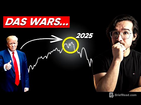 Wie Trump-Rezession 2025 nutzen um reich zu werden (Mein Plan)