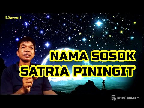 MUNCULNYA NAMA SATRIA PININGIT