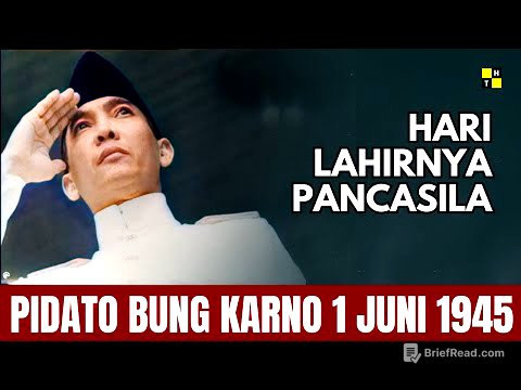 Pidato Bung Karno Hari Lahirnya Pancasila 1 Juni 1945 | Sidang BPUPKI