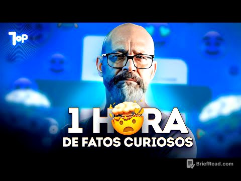 1 HORA DE CURIOSIDADES QUE VOCÊ NÃO SABIA! ⏰🤩