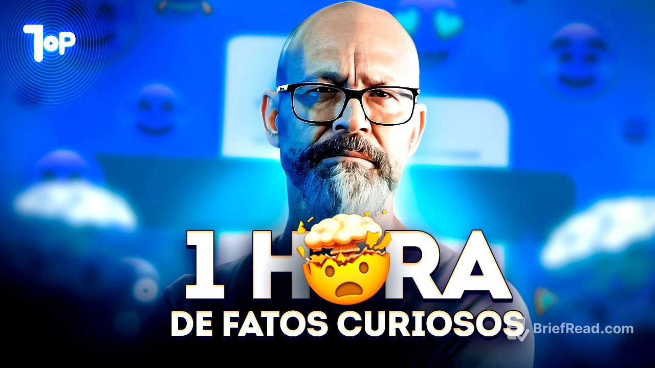 1 HORA DE CURIOSIDADES QUE VOCÊ NÃO SABIA! ⏰🤩