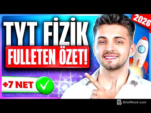 2026 TYT FİZİK FULLETEN SON TEKRAR! 🔥 | Garanti Gelecek Konular