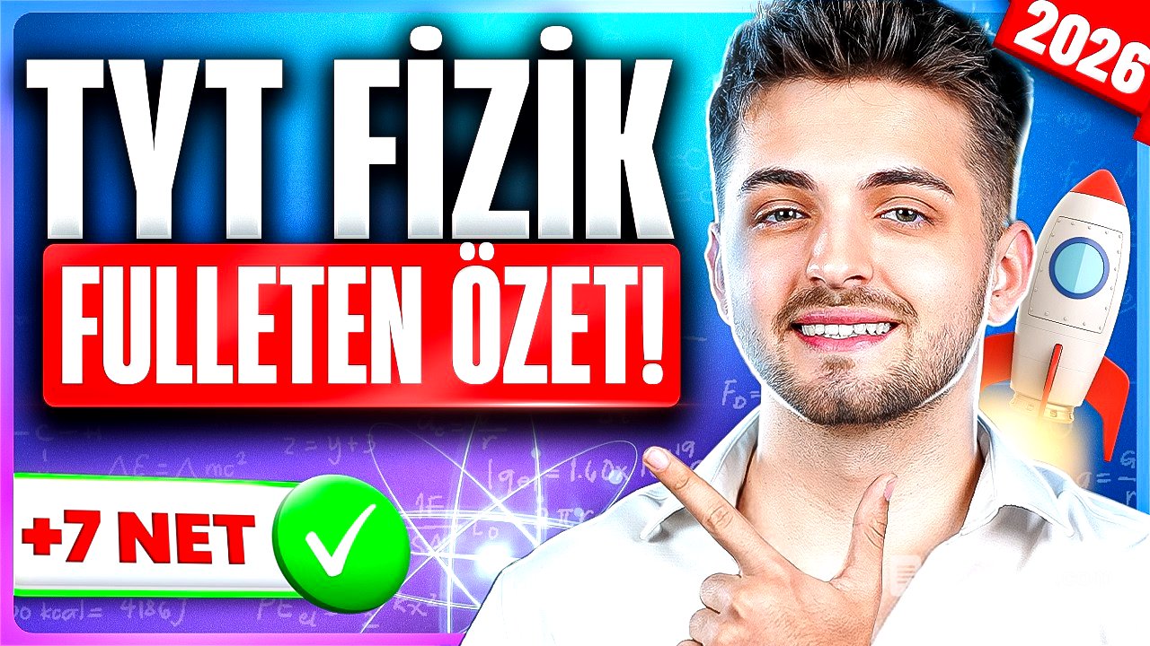 2026 TYT FİZİK FULLETEN SON TEKRAR! 🔥 | Garanti Gelecek Konular