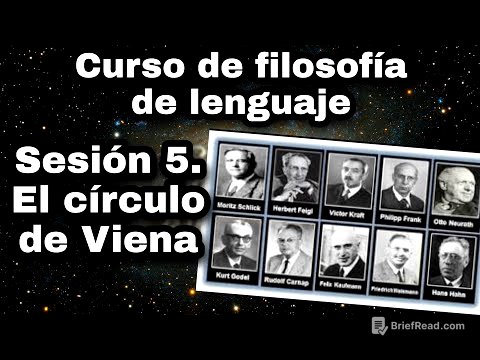 El Círculo de Viena - Sesión 5. Curso de filosofía del lenguaje.