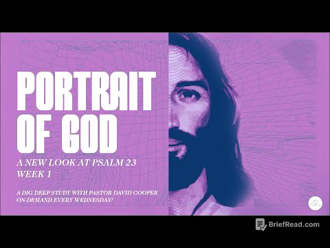 Portrait Of God - Week 1 | PASTOR DAVID COOPER | Mount Paran Church