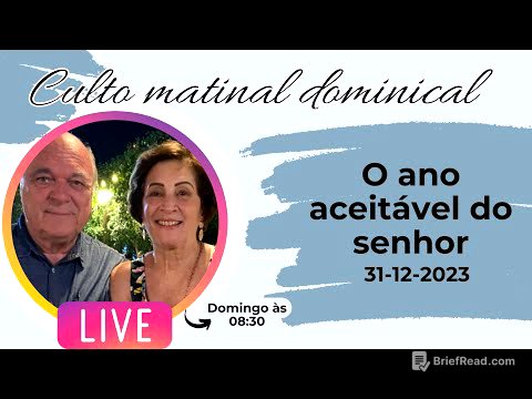 31 12 23 O ano aceitável do Senhor