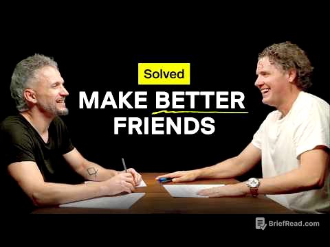 Making Friends as an Adult, Solved