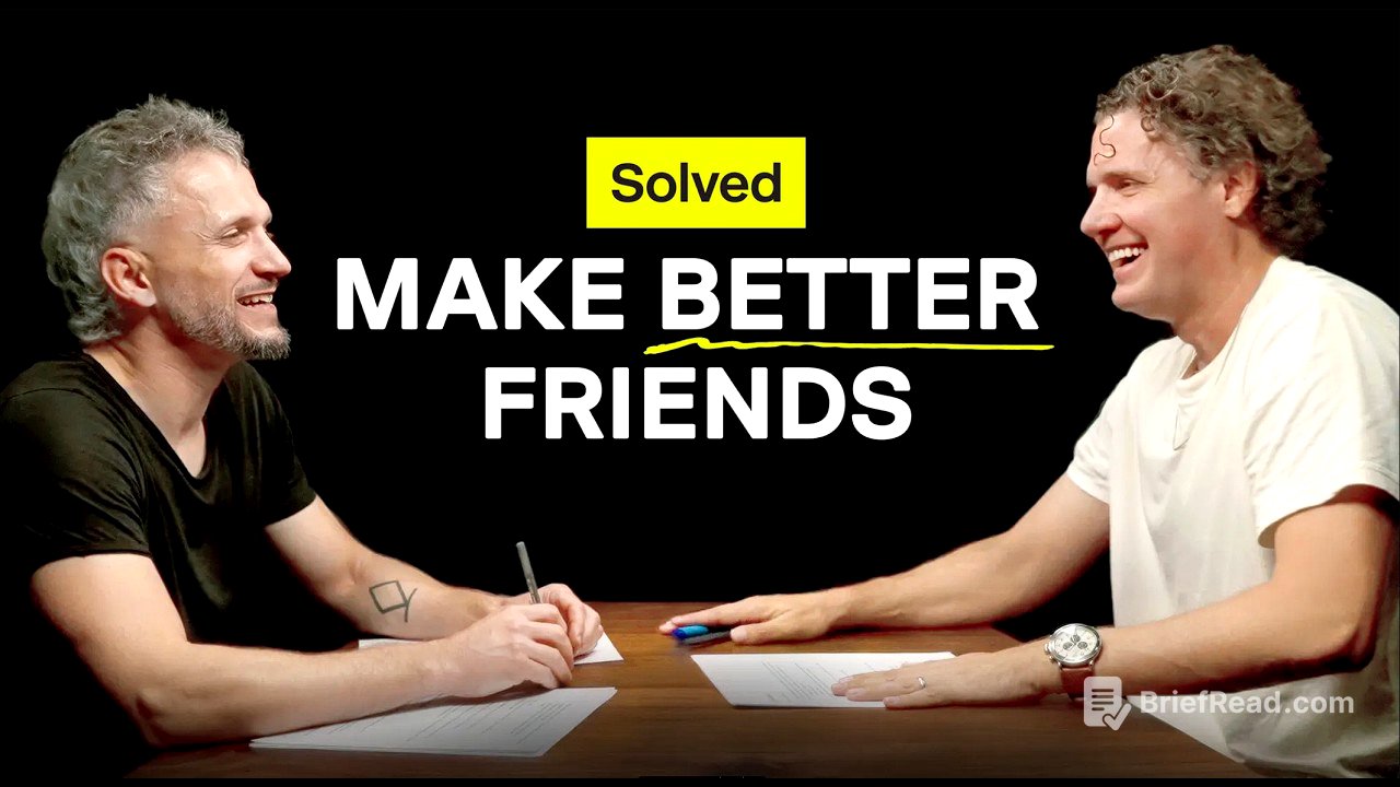 Making Friends as an Adult, Solved