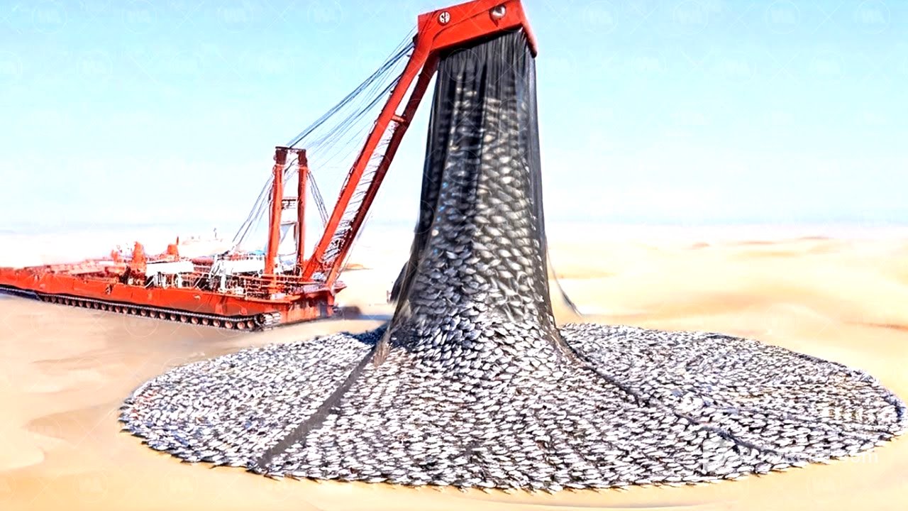 China Dumps Billion Fish Into Drying Land With No Water, Result Shocked Everyone