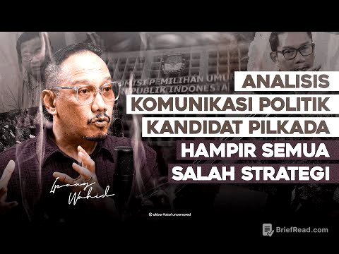 ANALISIS KOMUNIKASI POLITIK KANDIDAT PILKADA. HAMPIR SEMUA SALAH STRATEGI