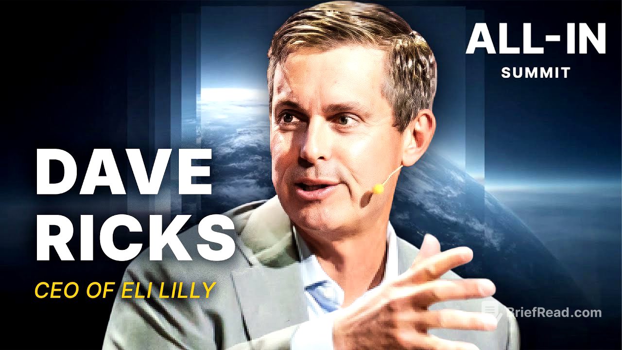 Inside the GLP-1 Gold Rush: Eli Lilly CEO on New Breakthroughs, Addiction & Mental Health, Pricing