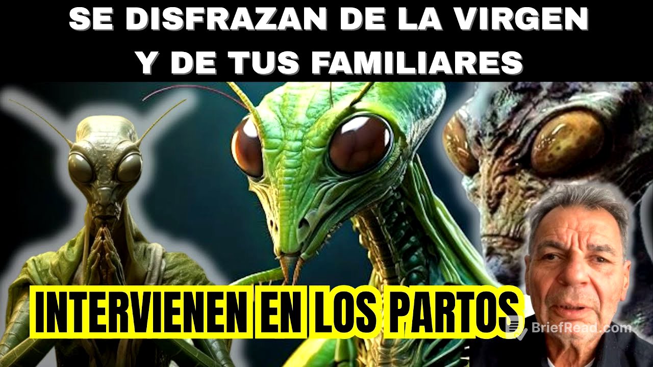 CORRADO MALANGA - ARCONTES MANTIS EN LAS HIPNOSIS | SE DISFRAZAN DE LA VIRGEN