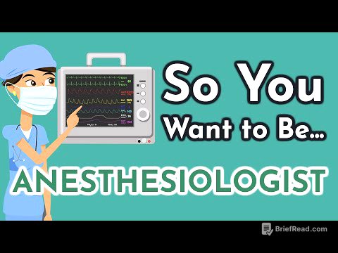 So You Want to Be an ANESTHESIOLOGIST [Ep. 12]