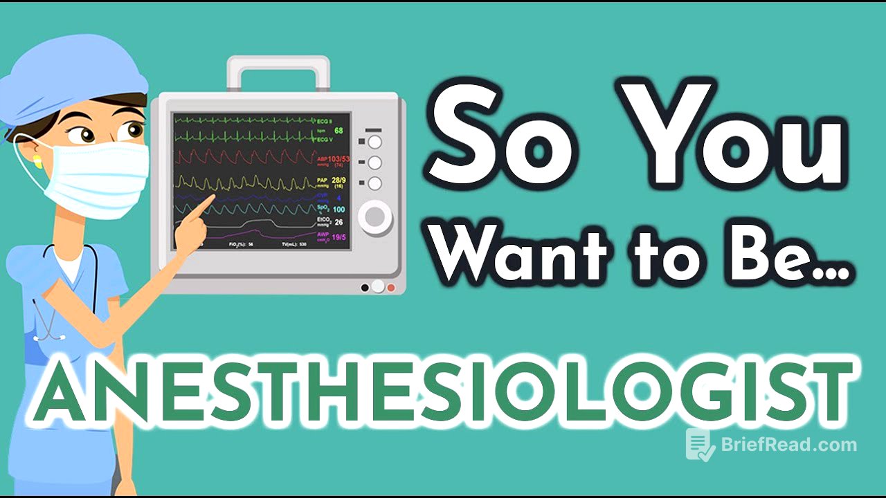 So You Want to Be an ANESTHESIOLOGIST [Ep. 12]