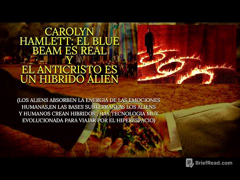 CAROLYN HAMLETT DIO INFORMACION TOP SECRET Y QUE EL ANTICRISTO ES UN HIBRIDO ALIEN