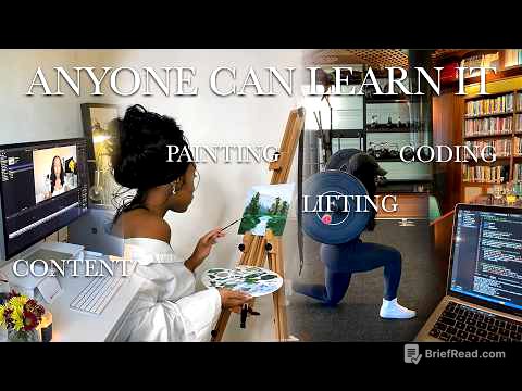 how to learn ANYTHING FAST (its not natural ability) | coding, editing, painting etc 🧠✨