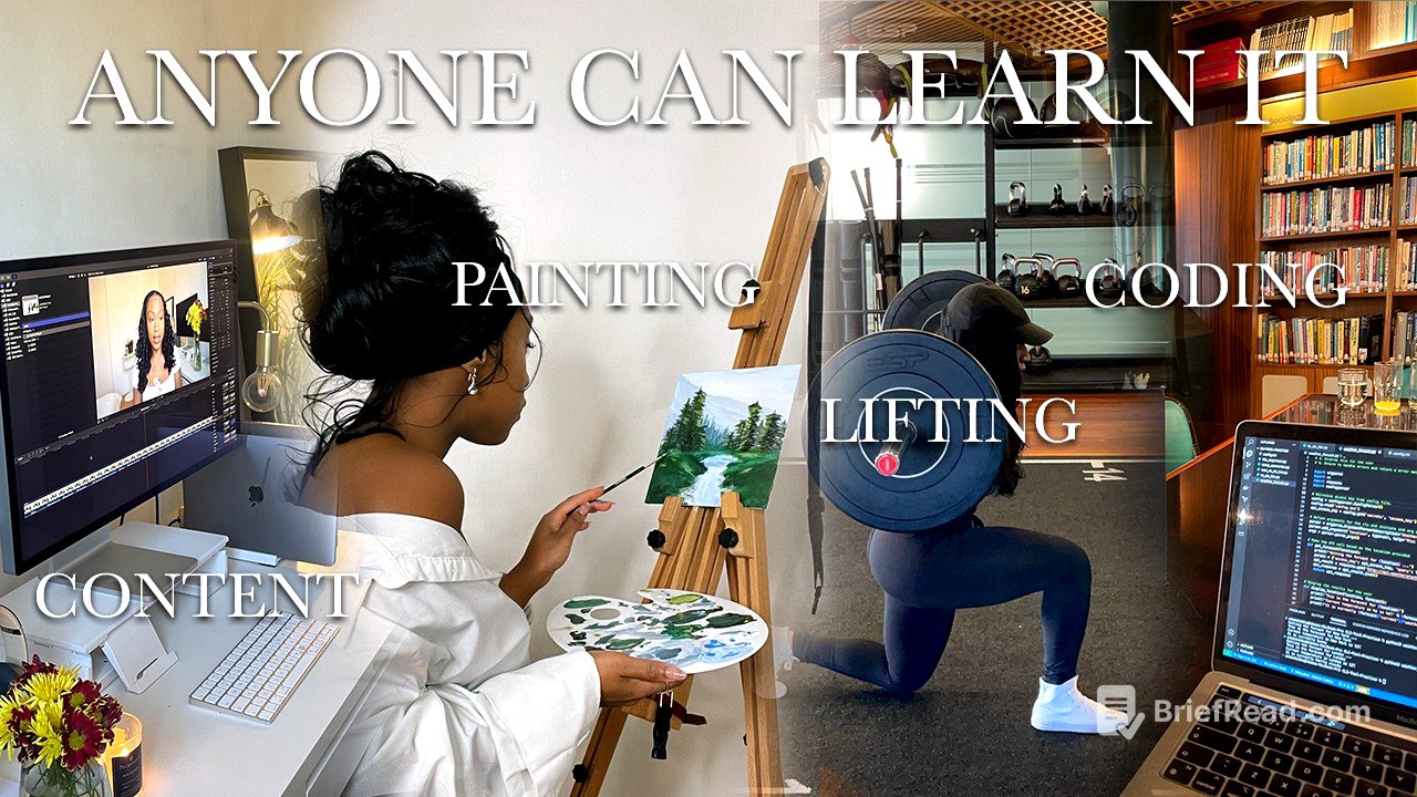 how to learn ANYTHING FAST (its not natural ability) | coding, editing, painting etc 🧠✨