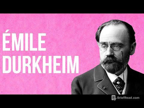 SOCIOLOGY - Émile Durkheim