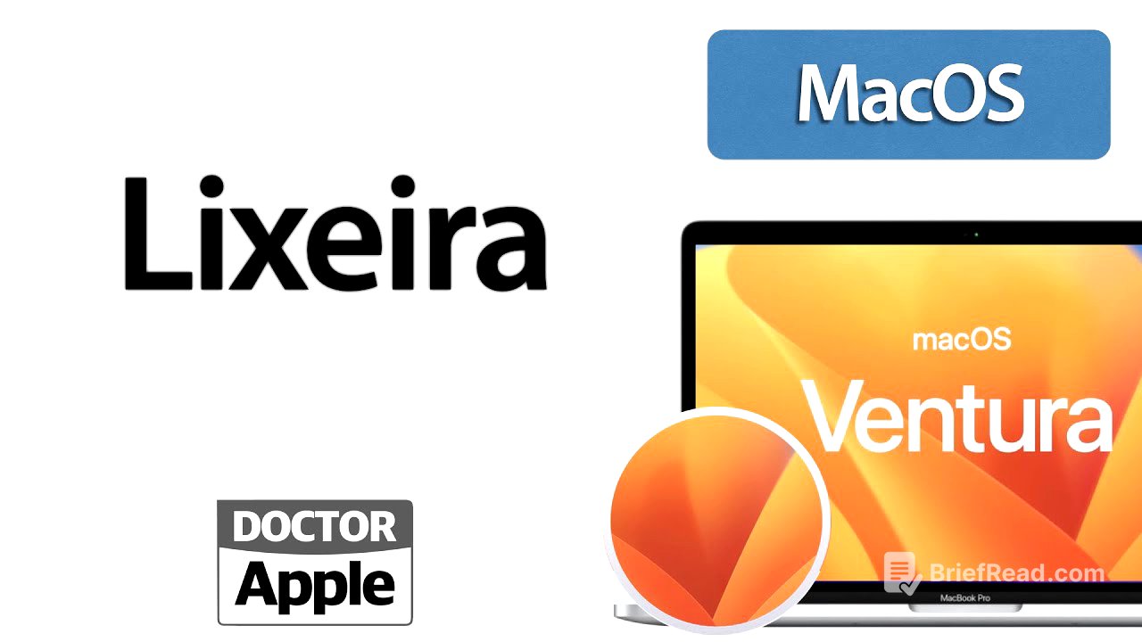 Curso Apple Mac - Lixeira do Mac