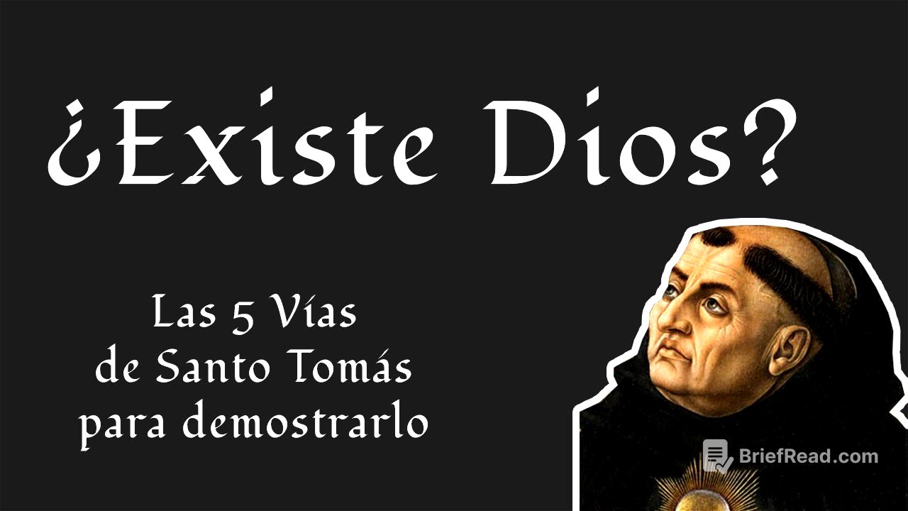 Las 5 vías para demostrar la existencia de Dios según Santo Tomás de Aquino