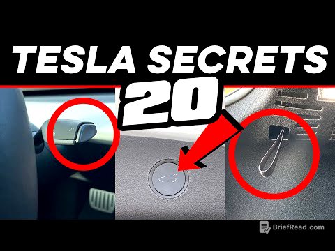 20 Tesla Hidden Features You'll Actually Care About
