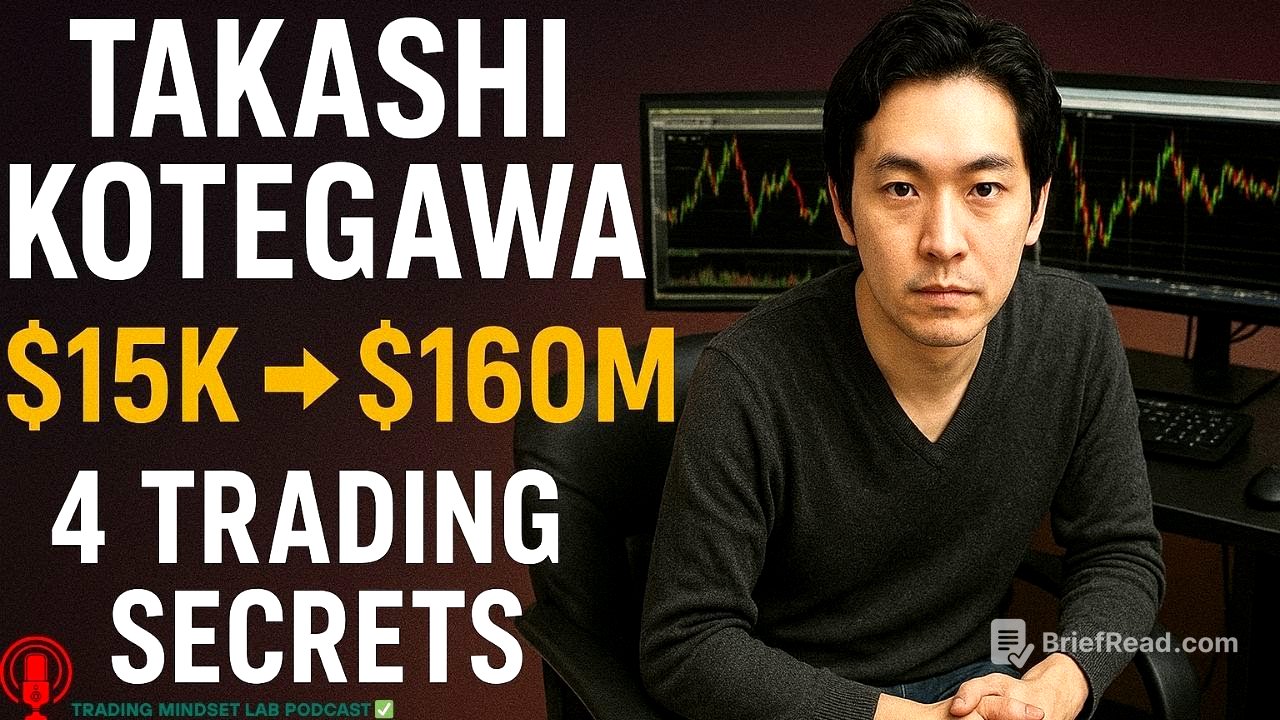 Takashi Kotegawa: $15K to $160M – 4 Legendary Trading Lessons.