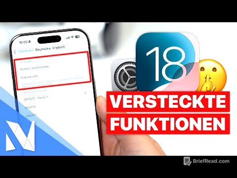 Versteckte iOS 18 Features im Alltag, die du kennen musst! | Nils-Hendrik Welk