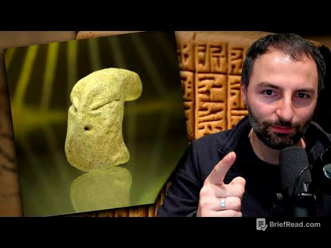 Descubren el ROSTRO de un Dios Sumerio Anunnaki en una Estatua con forma Reptiliana