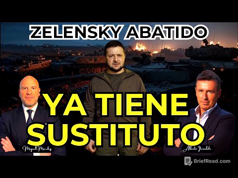 UCRANIA EN GUERRA: ZELENSKY YA TIENE SUSTITUTO. RUSIA DESOYE AMENAZAS DE TRUMP. EEUU PUTIN OTAN