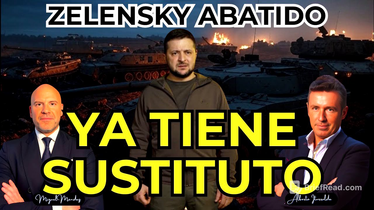 UCRANIA EN GUERRA: ZELENSKY YA TIENE SUSTITUTO. RUSIA DESOYE AMENAZAS DE TRUMP. EEUU PUTIN OTAN