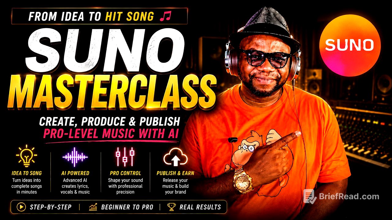 SUNO Masterclass Part 1/20: From Beginner to Intermediate in Minutes!
