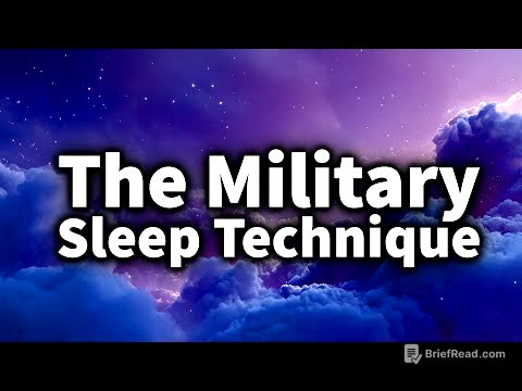 Sleep in 5 Minutes (Very Powerful) The Military Sleep Technique