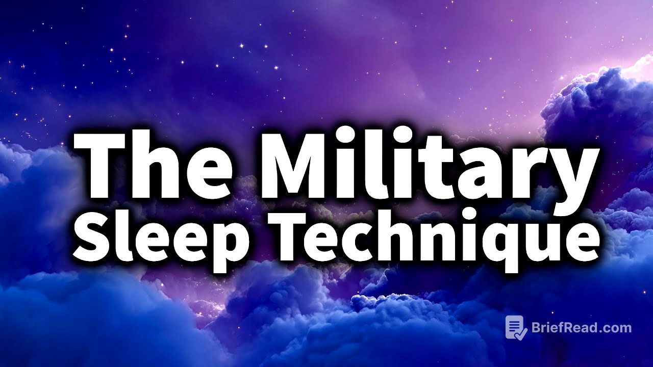 Sleep in 5 Minutes (Very Powerful) The Military Sleep Technique