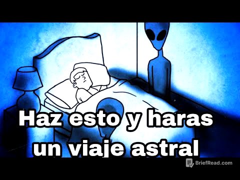 La clave para hacer UN VIAJE ASTRAL que me dio un MAESTRO en ese plano.