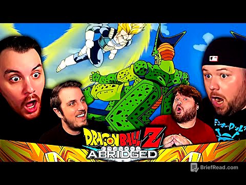 Reacting to DBZ Abridged Epilogue Without Watching Dragon Ball Z