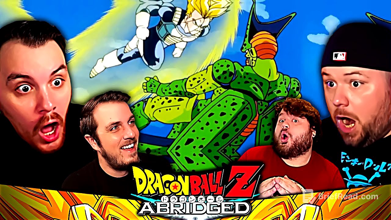 Reacting to DBZ Abridged Epilogue Without Watching Dragon Ball Z