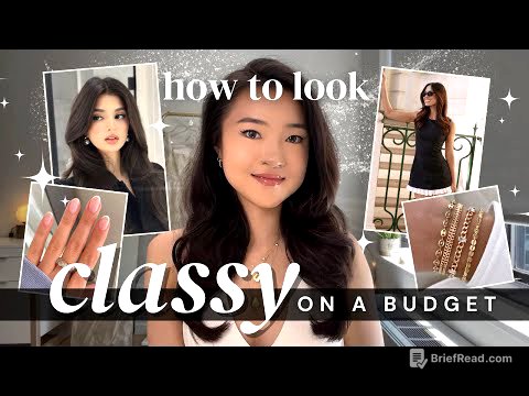 Look Classy + Polished (on a budget) | capsule wardrobe, grooming + hygiene, glow up tips