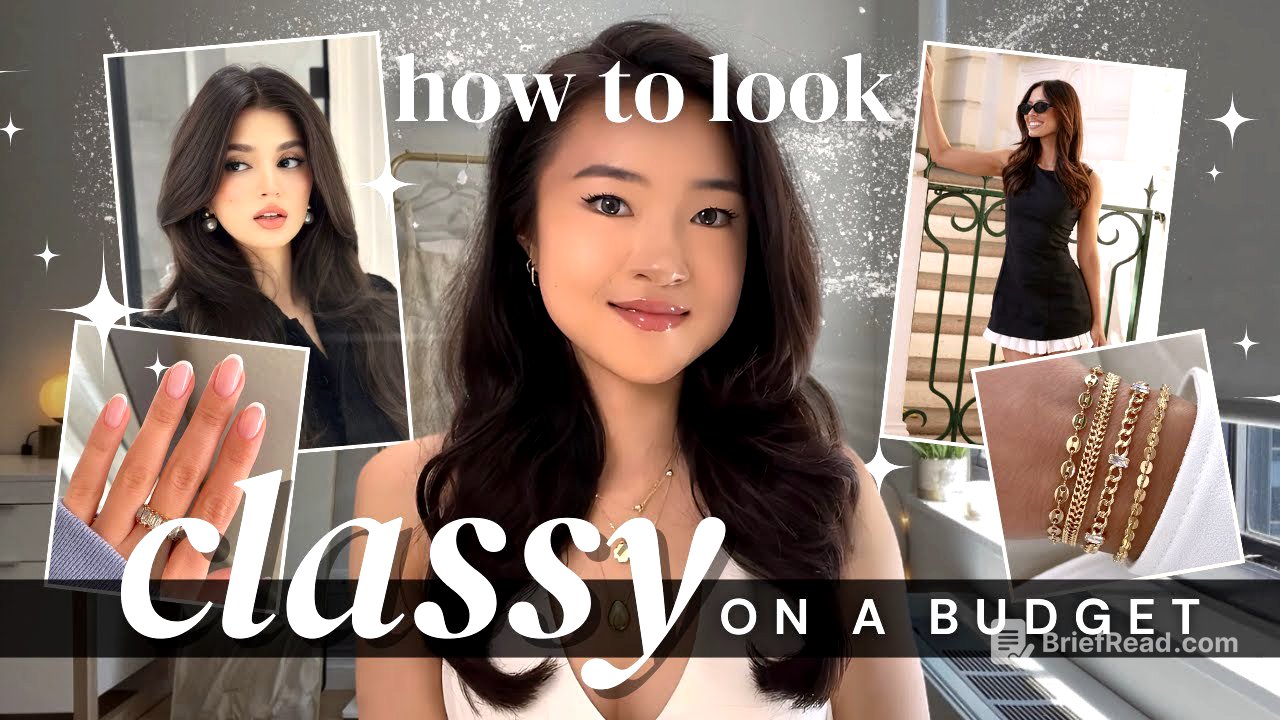 Look Classy + Polished (on a budget) | capsule wardrobe, grooming + hygiene, glow up tips
