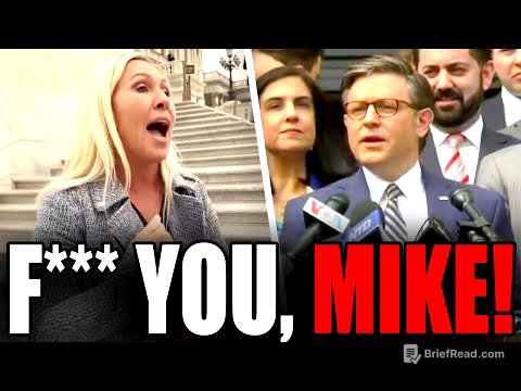 Marjorie Greene YELLS AT MIKE JOHNSON in EXPOSED Phone Call!