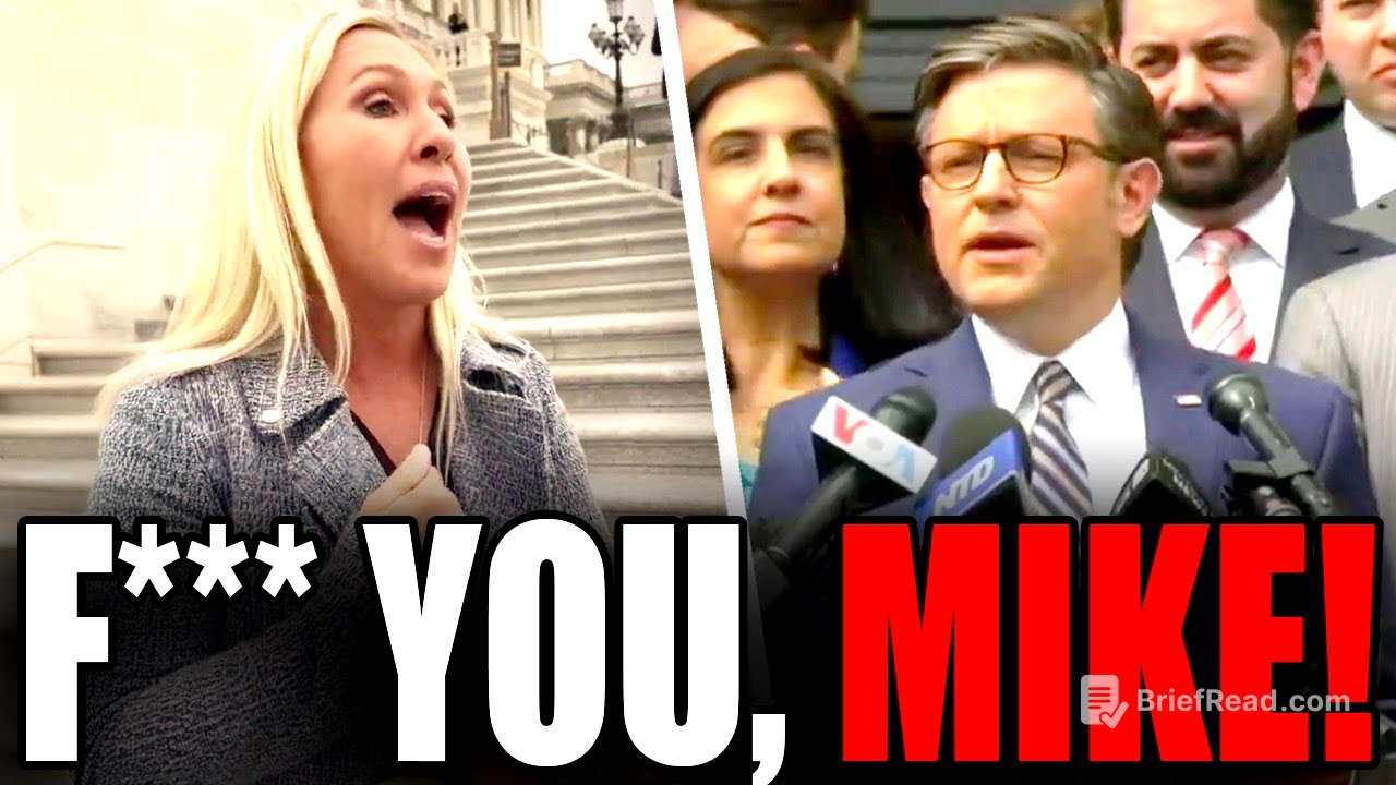 Marjorie Greene YELLS AT MIKE JOHNSON in EXPOSED Phone Call!