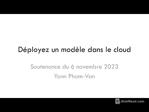 Déployer un modèle dans le cloud - Data Scientist - Projet 8
