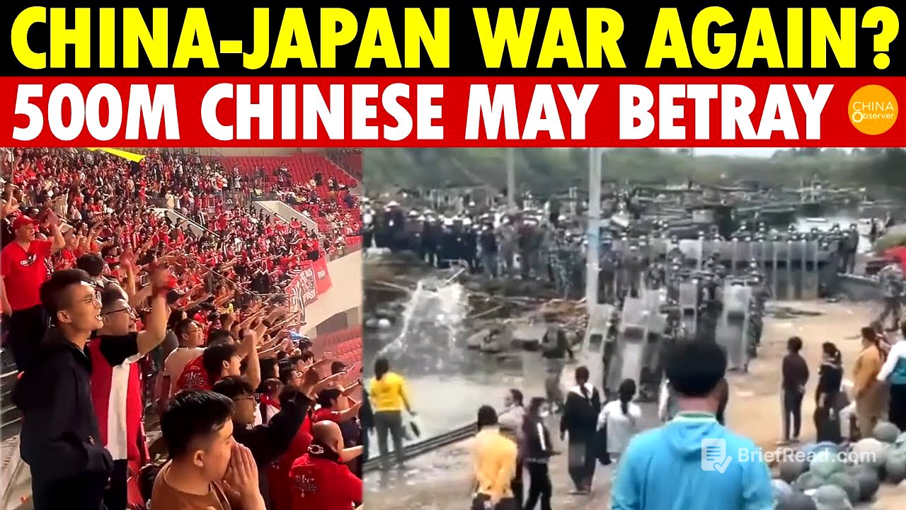 Shocking Truth: If China and Japan Go to War Again, 500 Million Chinese May Betray Their Country