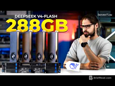 DeepSeek V4-Flash локально | 288GB VRAM на четырёх GPU