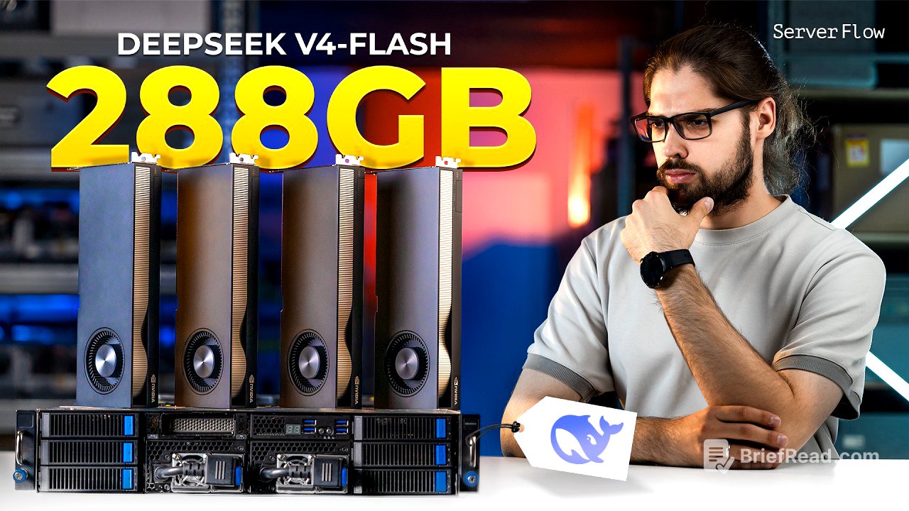 DeepSeek V4-Flash локально | 288GB VRAM на четырёх GPU