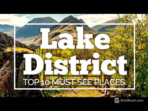 Lake District Top 10 MUST SEE PLACES 2024 | Travel Guide