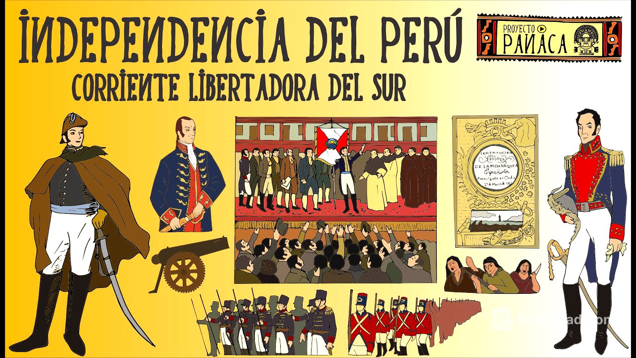 Independencia del Perú: Corriente Libertadora del Sur | Bicentenario del Perú | 1/3