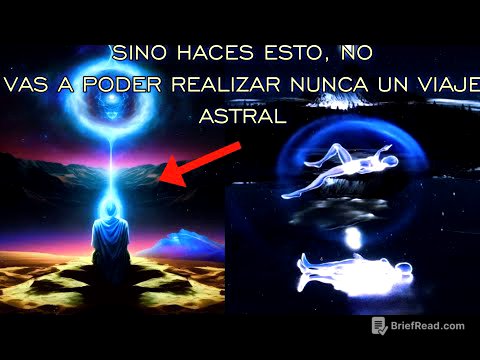 La METODOLOGÍA BASE y VERDADERA Para poder realizar VIAJES ASTRALES.