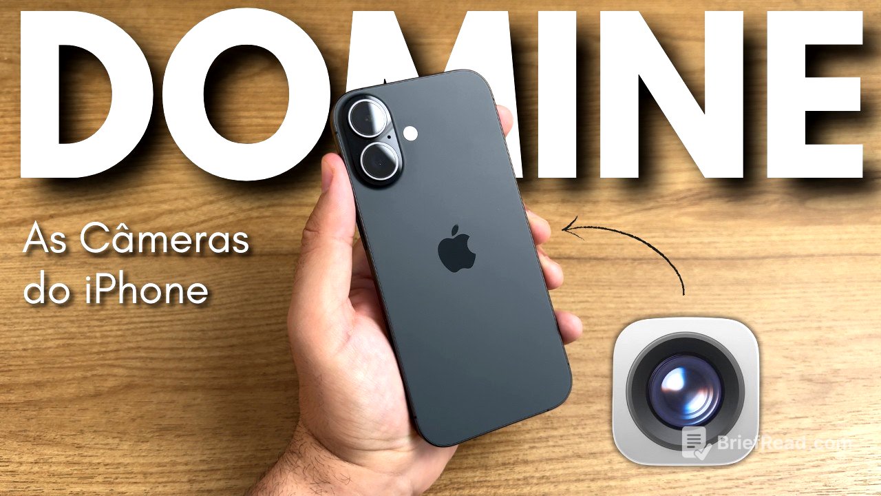 🤯 COMO CONFIGURAR A CÂMERA DO SEU IPHONE! TUTORIAL COMPLETO (Atualizado para o iPhone 17)