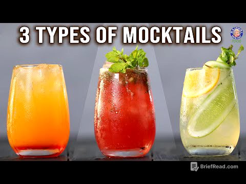 3 Quick & Easy Homemade #Mocktails | Non-Alcoholic Drinks For Date Nights, Get-Together, Parties