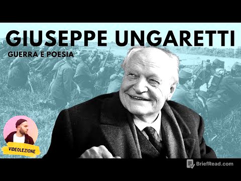 GIUSEPPE UNGARETTI - vita, opere e poetica